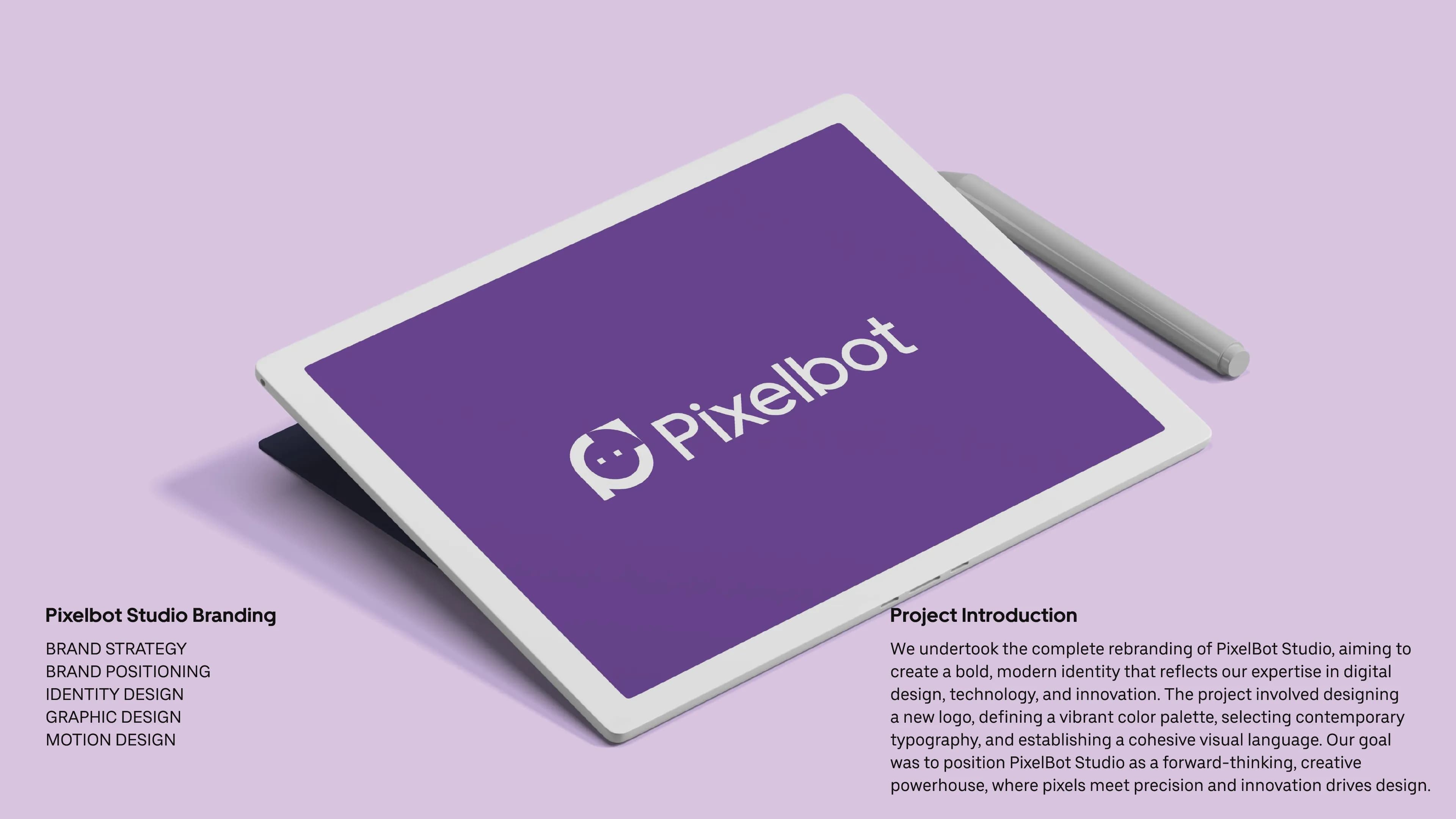 Pixelbot Branding & Web App exhibit 2